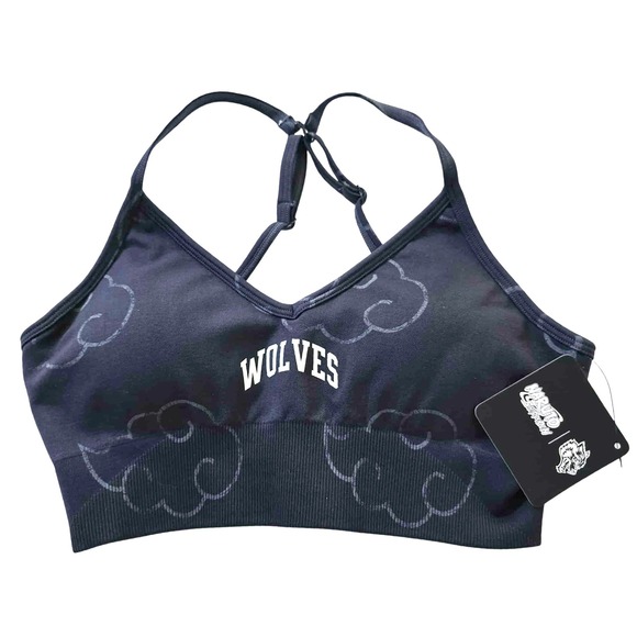 Darc Sport Naruto Shippuden Wolves Cloud‎ Seamless Sports Bra - Medium
